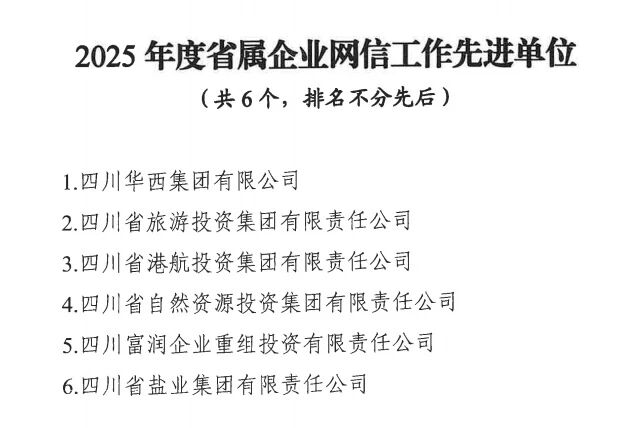 2a1ea781-dc41-4d1c-8745-e55e651b4911 喜报!省Z6尊龙凯时集团获评2025年度省属企业网信工作先进单元